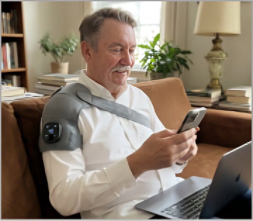 Vital Shoulder Massager customer review Micheal S.